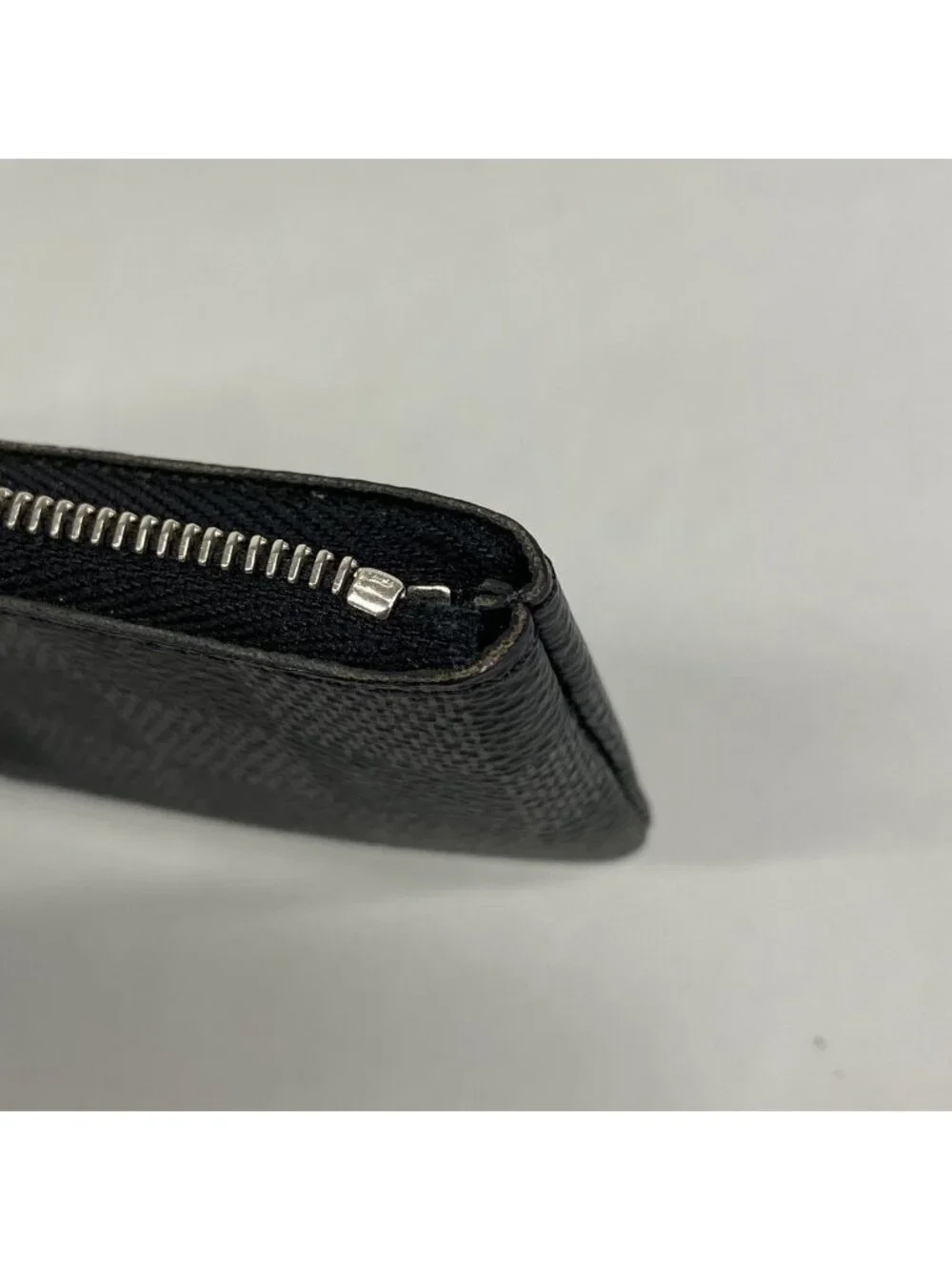 Louis Vuitton Coin Purse Damier Graphite Pochette Cles Black